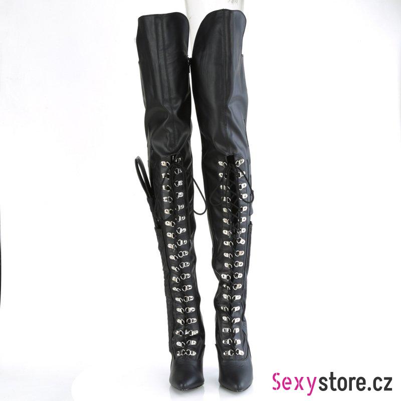 Erotické boty SED3082/B/PU